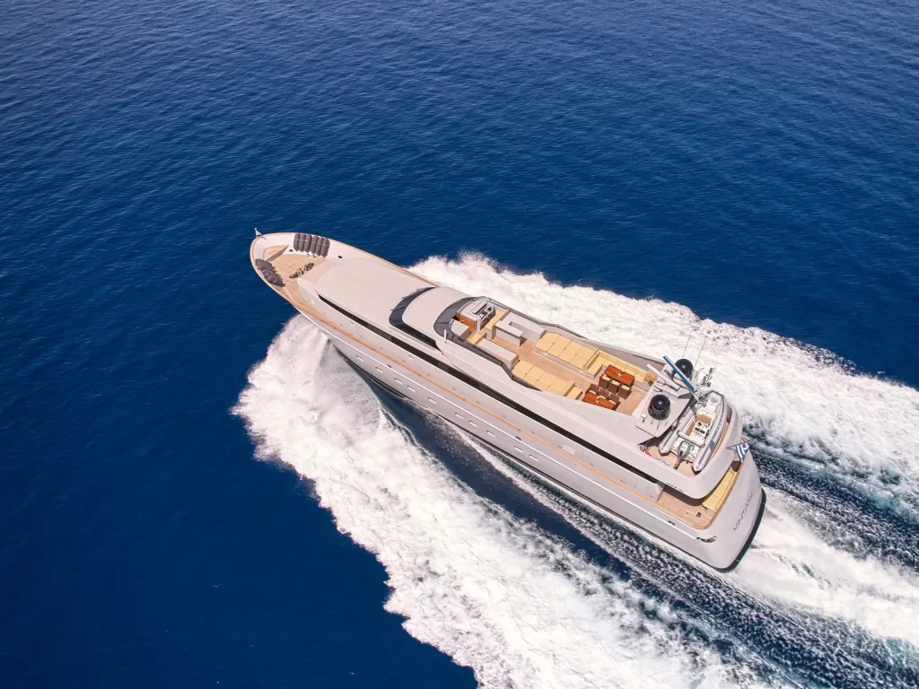cantieri-di-pisa-125-flybridge-yacht-charter-greece-38m-6-cabins-12-guests-mtu-engines